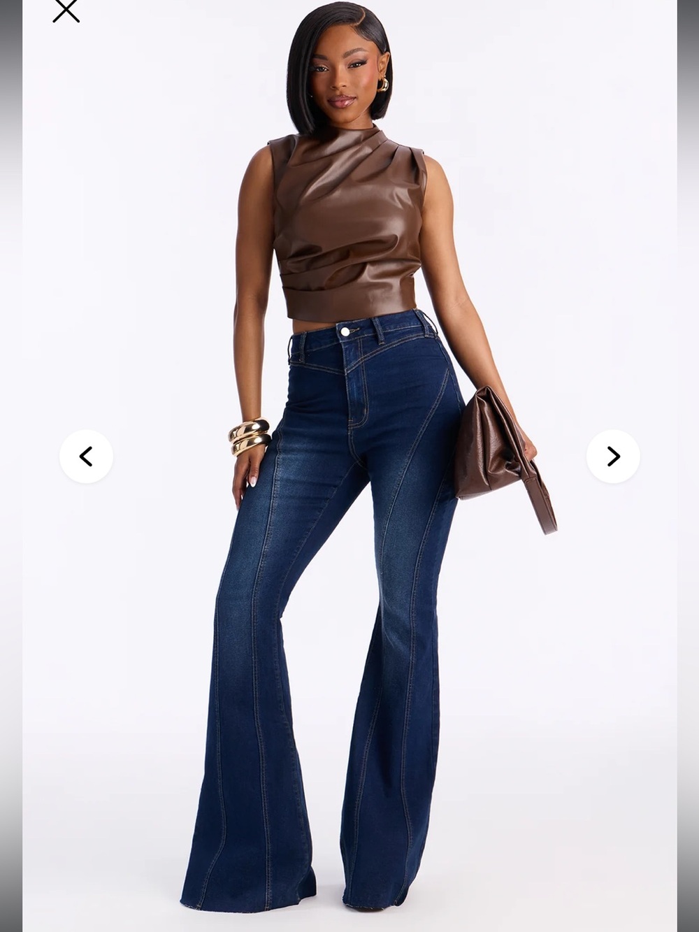 Vivienne Stretch Flare Leg Jeans